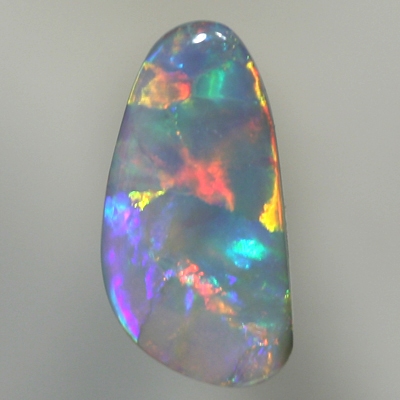 SOLID SEMI BLACK OPAL Continual bright rolling flashes